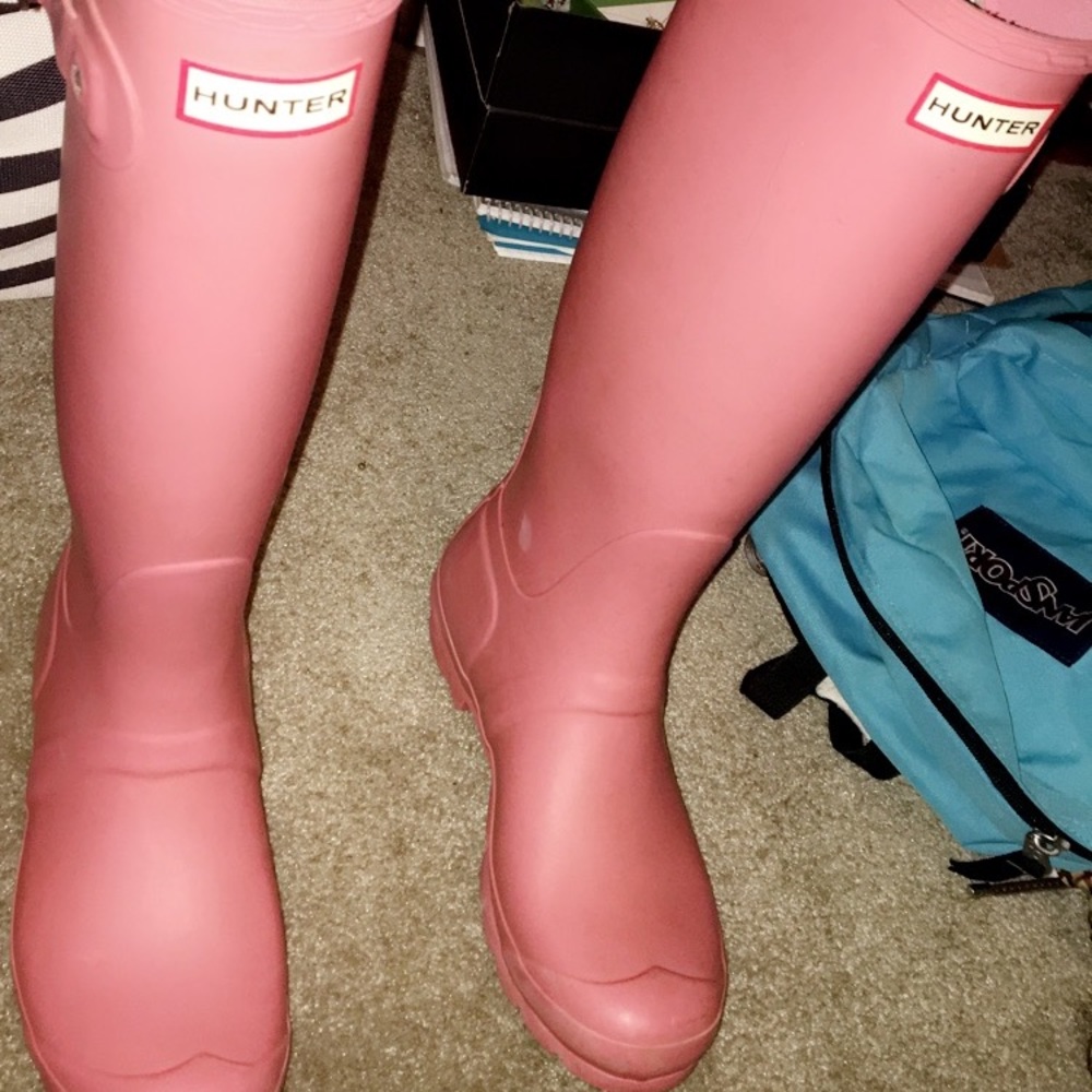 Hunter rain boots